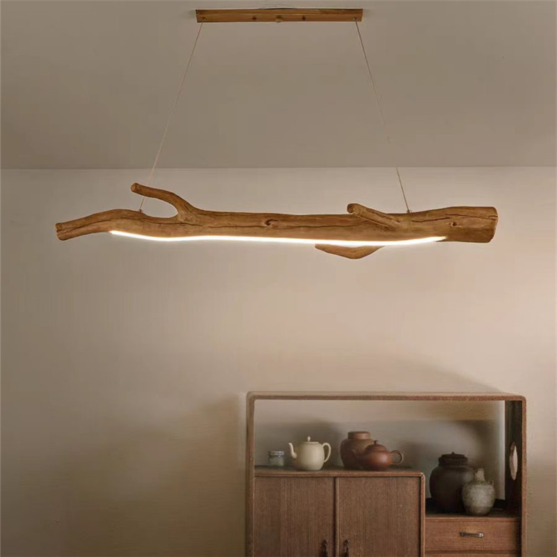 Switching Coffee To Tea - Vintage tree Branch chandelier LED resin