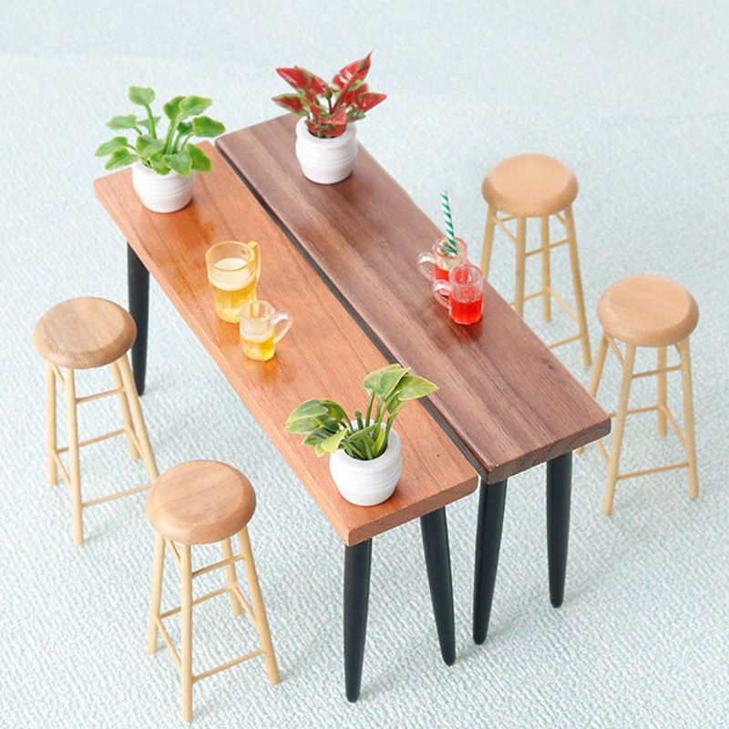 Coffee Tea House - New 1:12 Dollhouse Mini Tea Table