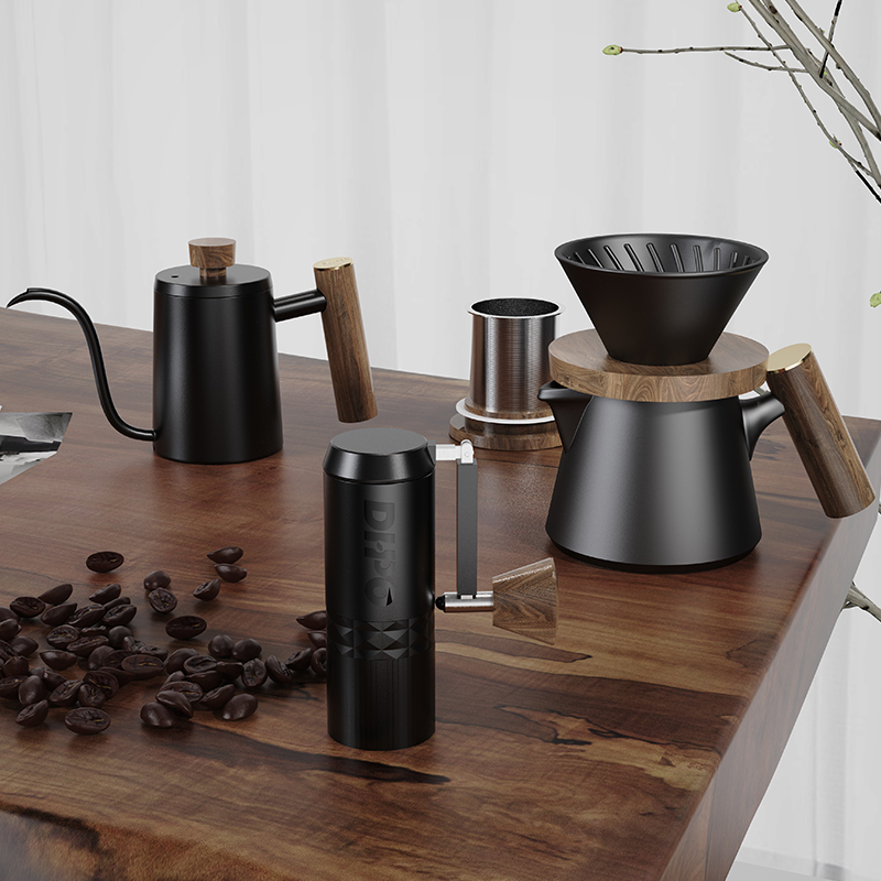Pour Over Kettle - DHPO Luxury Coffee Kit Set with