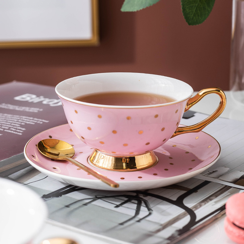 Ceramic Pink Coffee Mugs with  - огляд і ціна Coffee Tea Catering