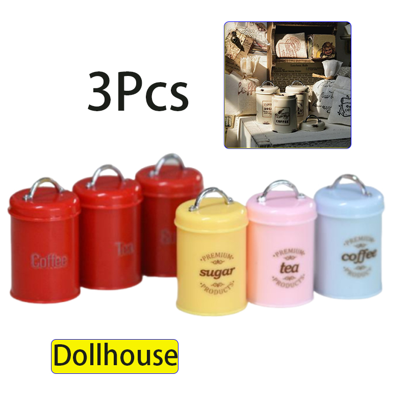 3Pcs Miniature Dollhouse Mini  - огляд і ціна Coffee Y Tea