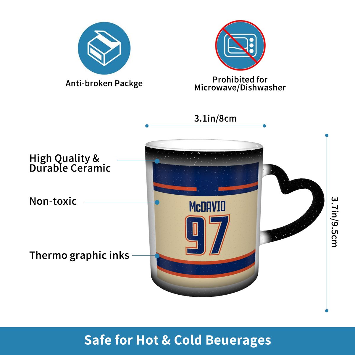 Connor McDavid Alternate Mug F - огляд і ціна Alternative To Coffee And Tea