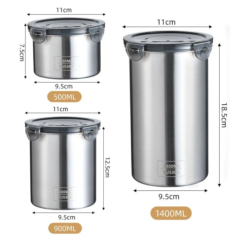 Stainless Steel Food Container - огляд і ціна Coffee Tea Leaf And Bean