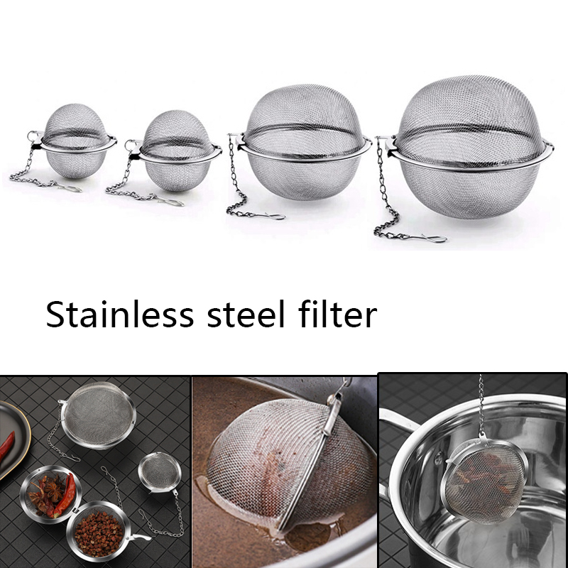 1-5pcs Tea Infuser Stainlesss  - огляд і ціна Coffee Tea Infuser