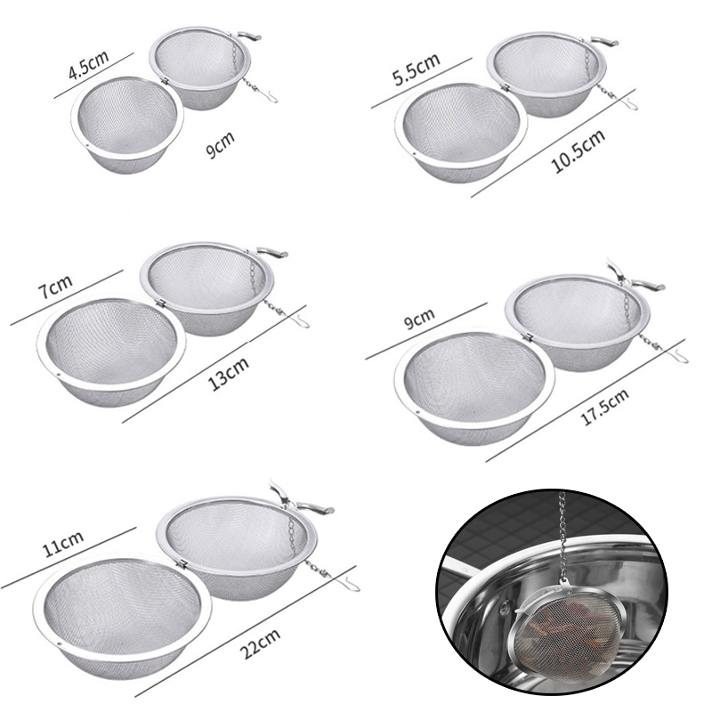 1-5pcs Tea Infuser Stainlesss  - огляд і ціна Coffee Tea Infuser