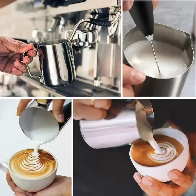 stainless steel coffee milk fr - огляд і ціна Barista Milk Jug