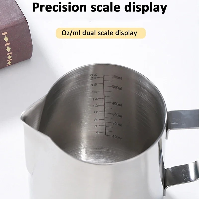 stainless steel coffee milk fr - огляд і ціна Barista Milk Jug
