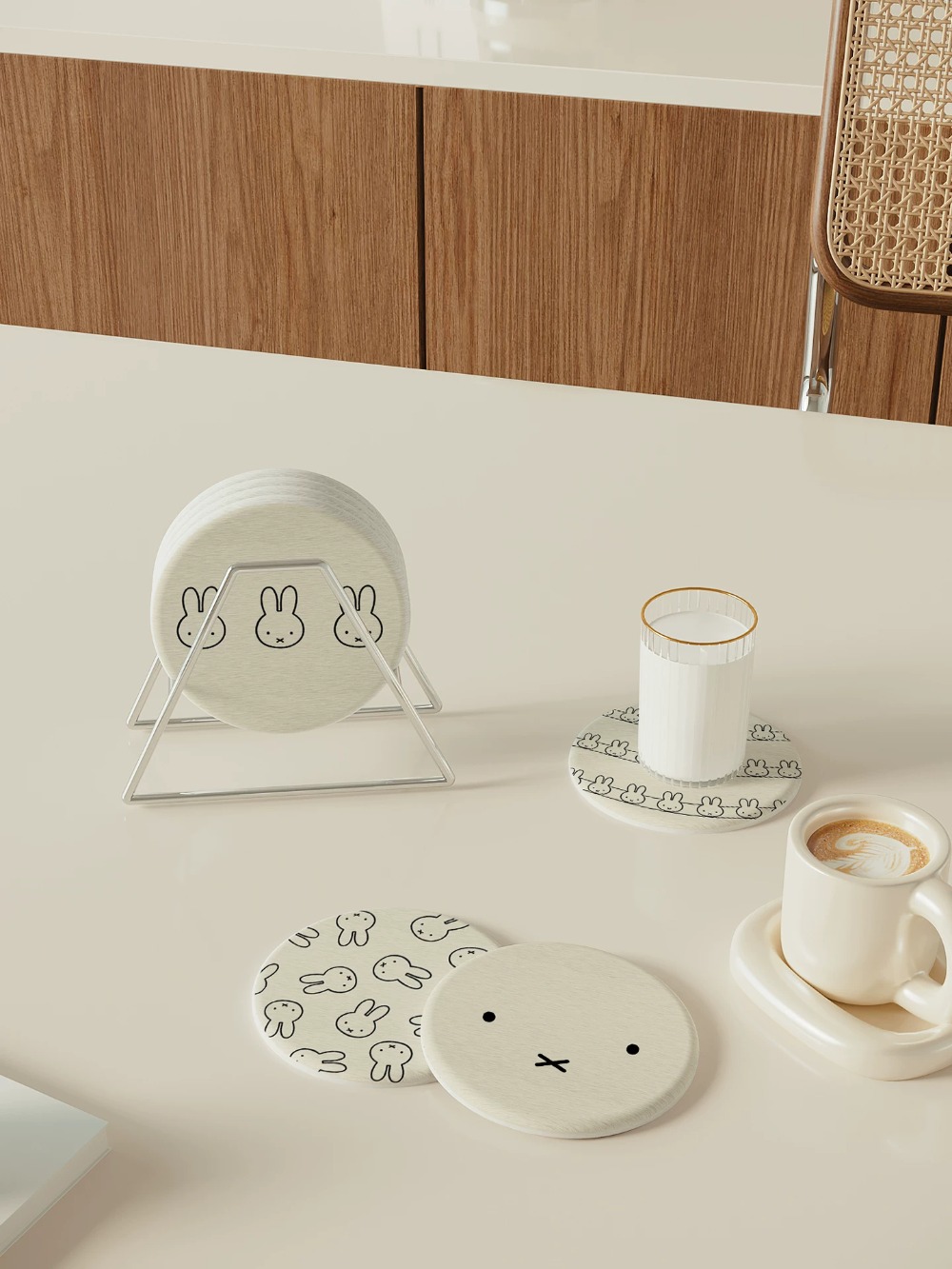 Miffy Diatom Mud Coaster Cute  - огляд і ціна Coffee Y Tea