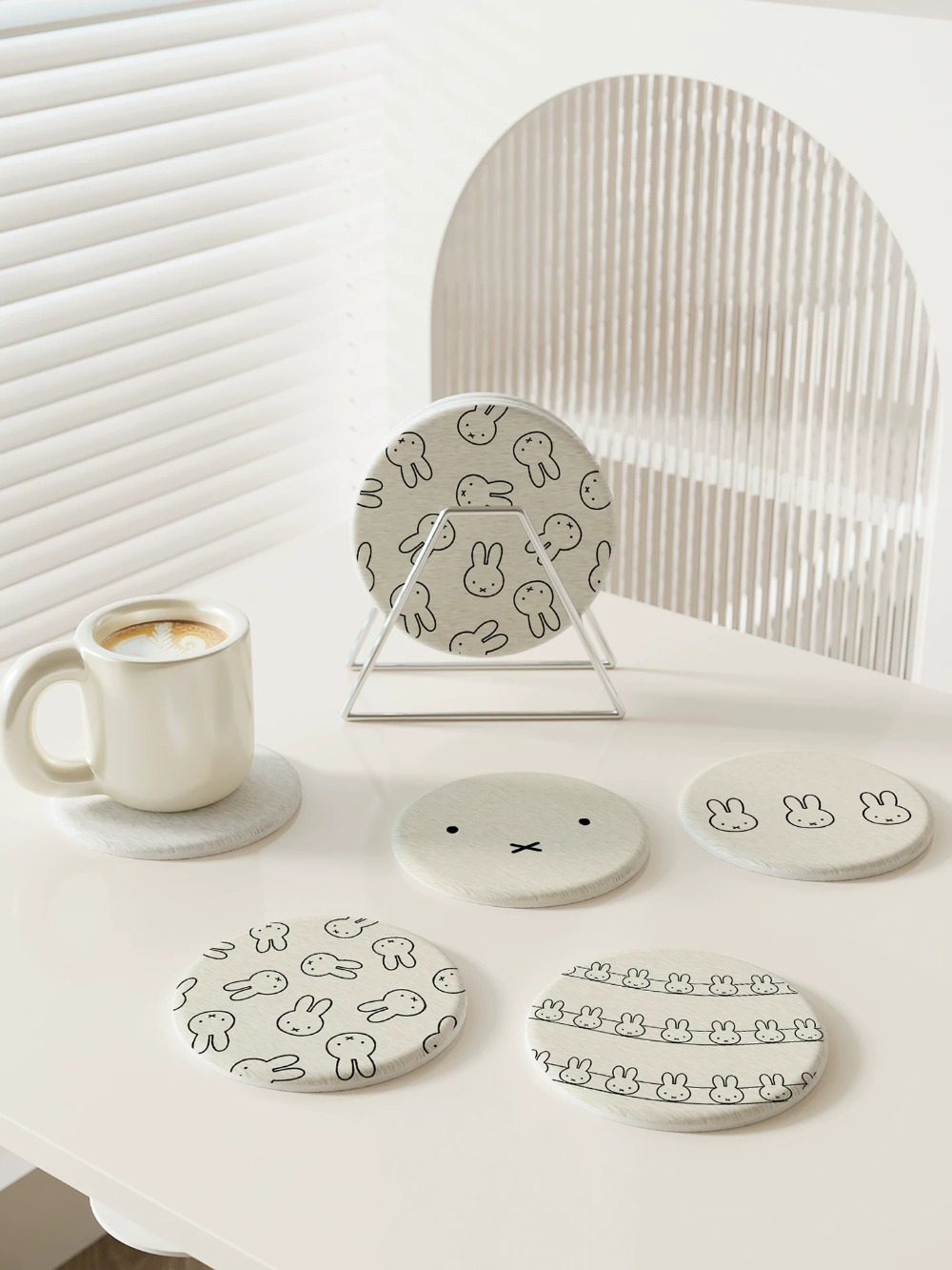 Miffy Diatom Mud Coaster Cute  - огляд і ціна Coffee Y Tea
