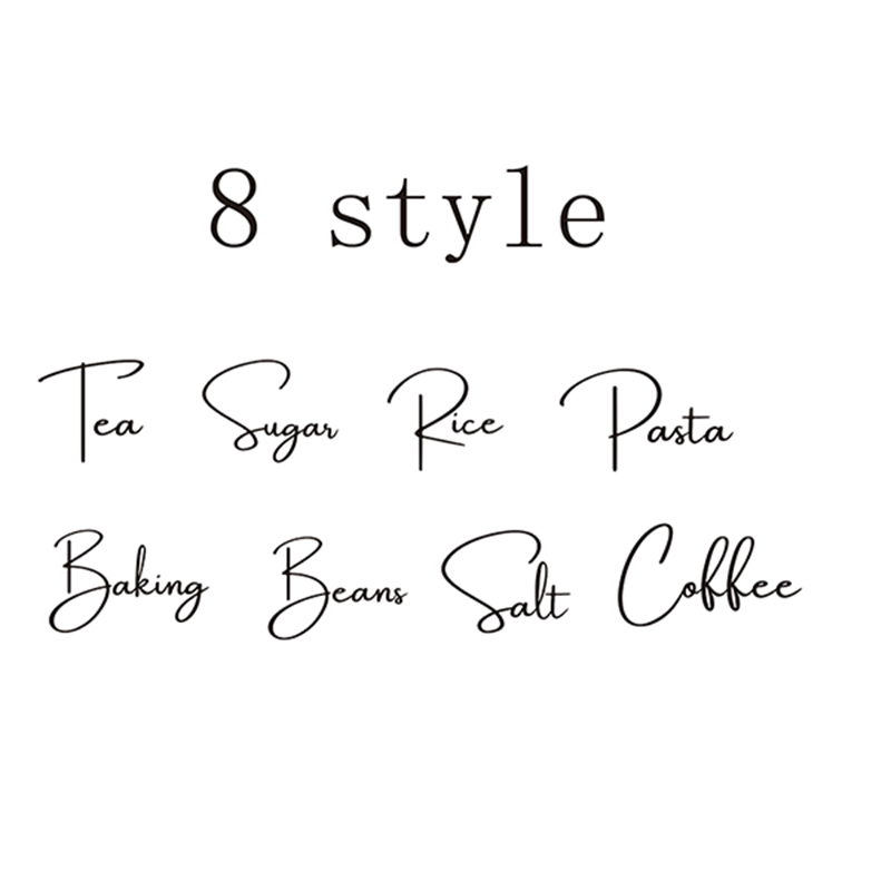 Decal Only 8Pcs Kitchen Organi - огляд і ціна Switching Coffee To Tea