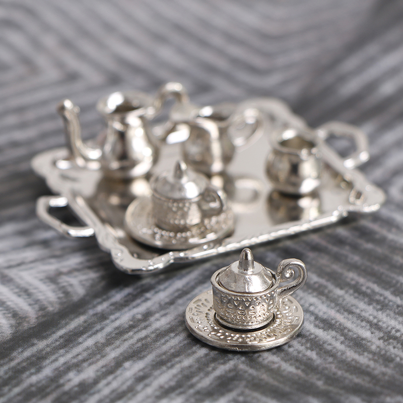 10pcs/Set 1/12 Dollhouse Minia - огляд і ціна Coffee Tea Catering