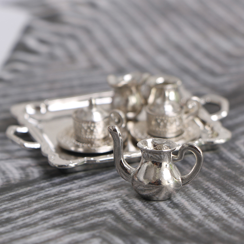 10pcs/Set 1/12 Dollhouse Minia - огляд і ціна Coffee Tea Catering