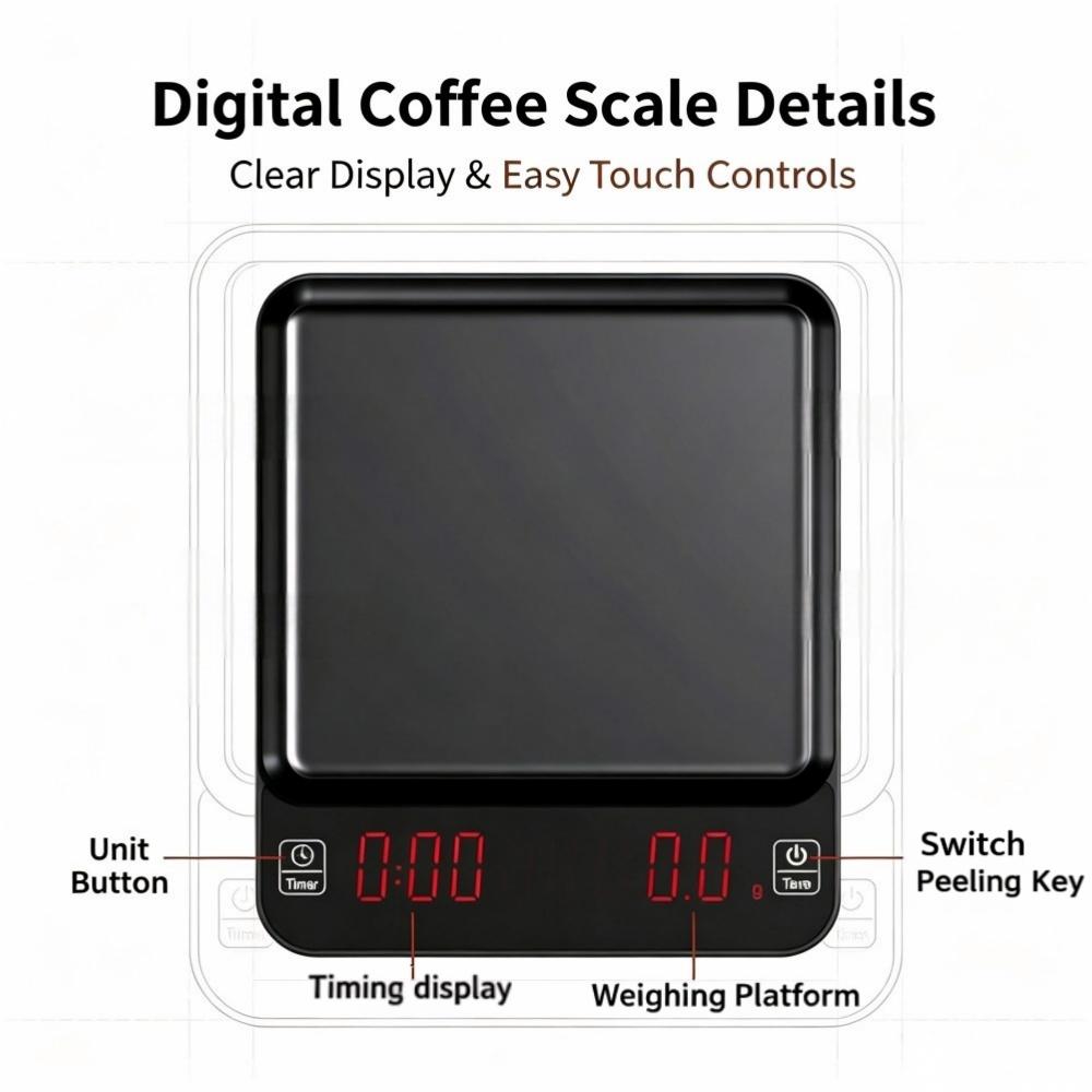 3kg/0.1g High Precision Digita - огляд і ціна Coffee & Tea Maker Machine