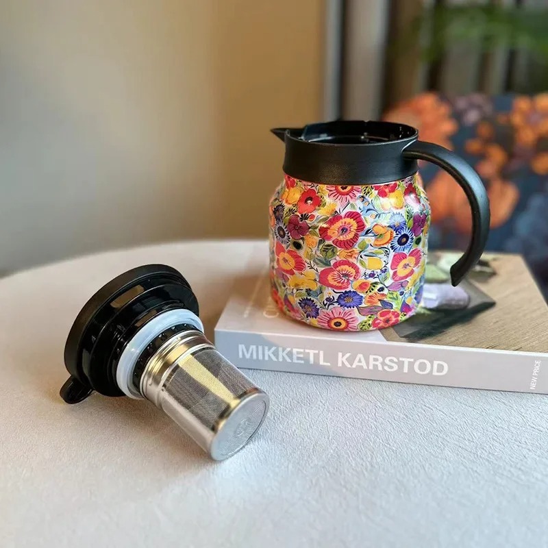 800ml Coffee Pot with Tea Infu - огляд і ціна Coffee Tea Infuser