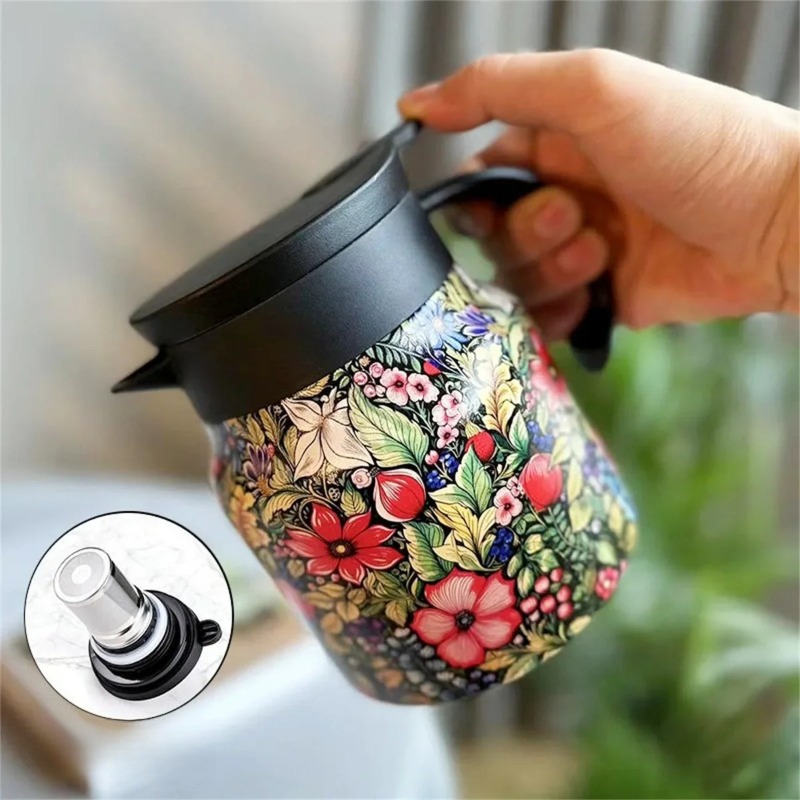 800ml Coffee Pot with Tea Infu - огляд і ціна Coffee Tea Infuser