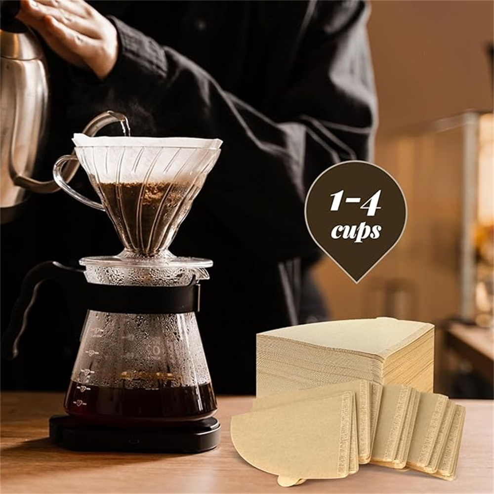 100PCS Coffee Filter Paper V-S - огляд і ціна Coffee Tea Catering