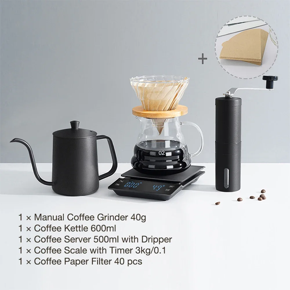 Drip Coffee Set Pour Over Coff - огляд і ціна Pour Over Kettle