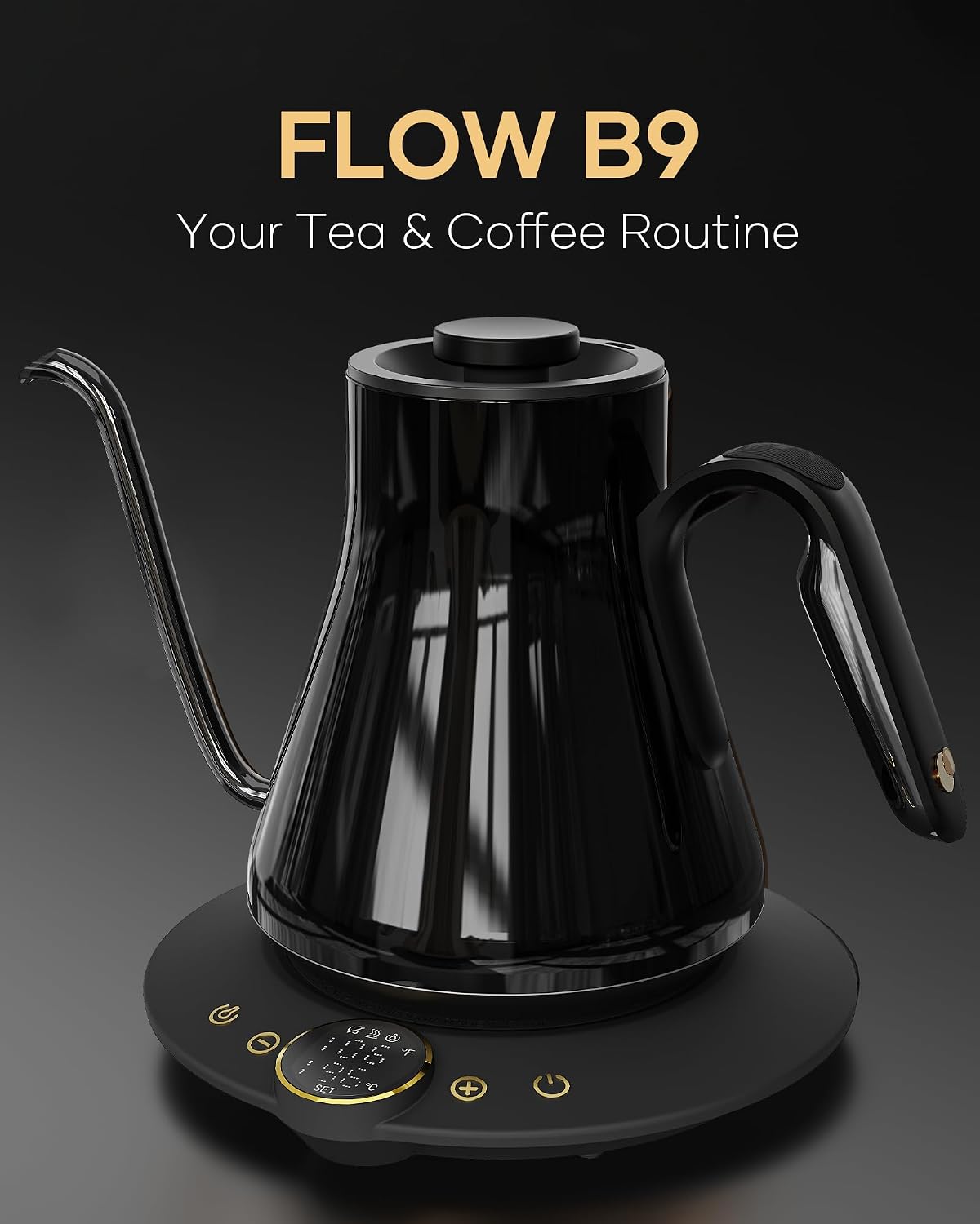 Gooseneck Electric Kettle, ±1° - огляд і ціна Pour Over Kettle