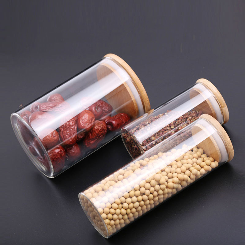 Glass Food Storage Jars with A - огляд і ціна Coffee Tea Leaf And Bean