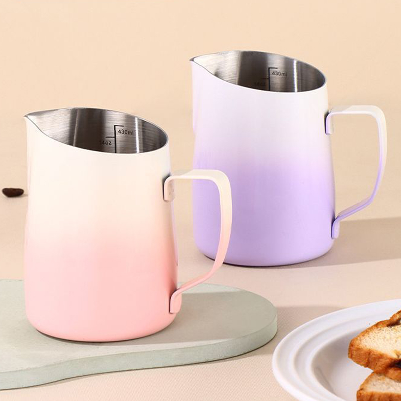 Milk Frother Jug Stainless Ste - огляд і ціна Barista Milk Jug