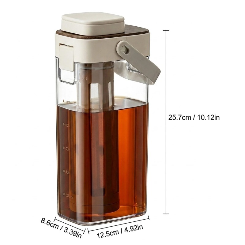 Cold Brew Coffee Pitcher Leak  - огляд і ціна Coffee Tea Infuser
