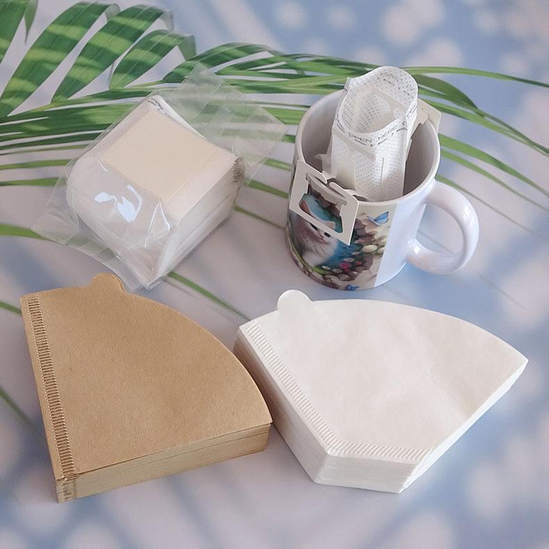 50pcs/set Log Pulp Paper Coffe - огляд і ціна Coffee Tea Infuser