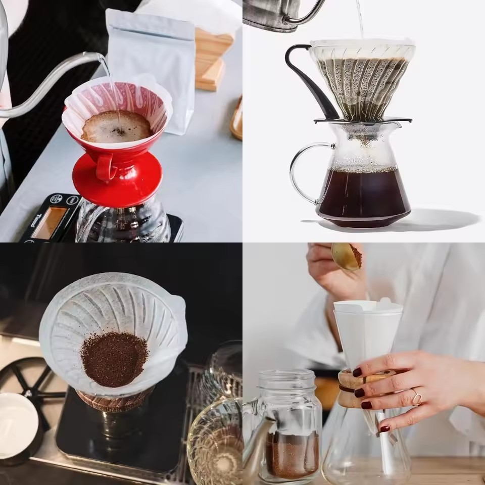50pcs/set Log Pulp Paper Coffe - огляд і ціна Coffee Tea Infuser