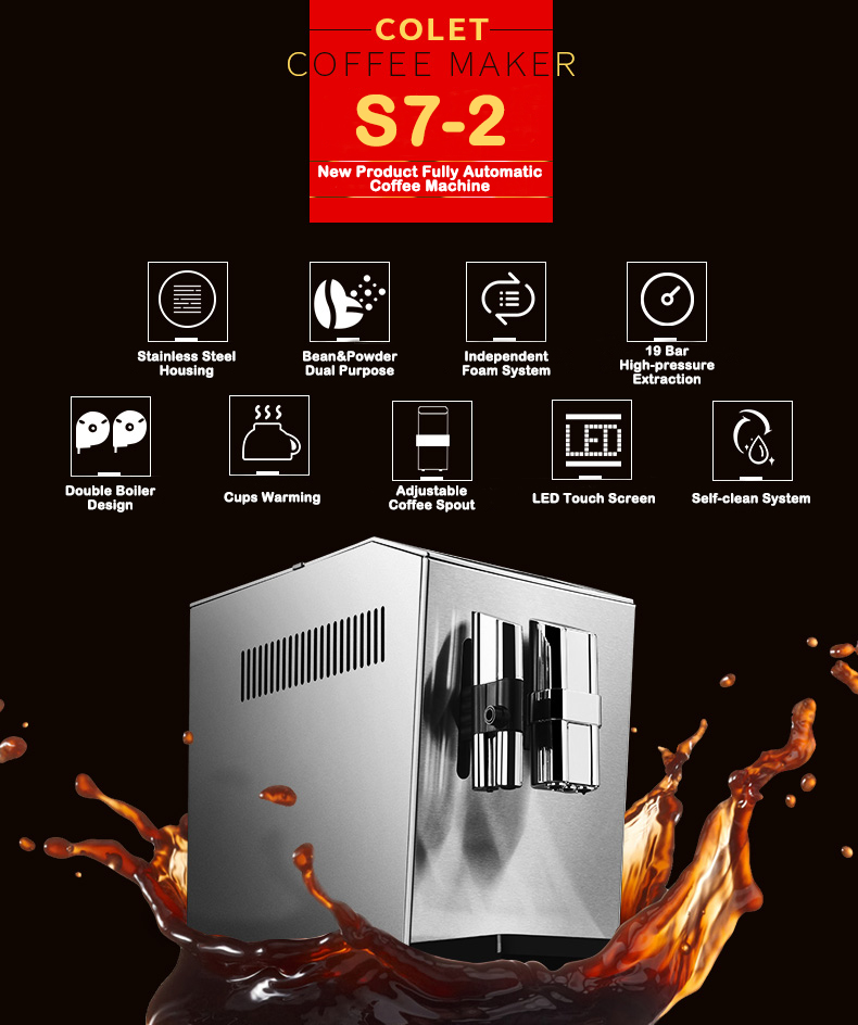 New Product S7-2 Stainless Ste - огляд і ціна Coffee & Tea Maker Machine
