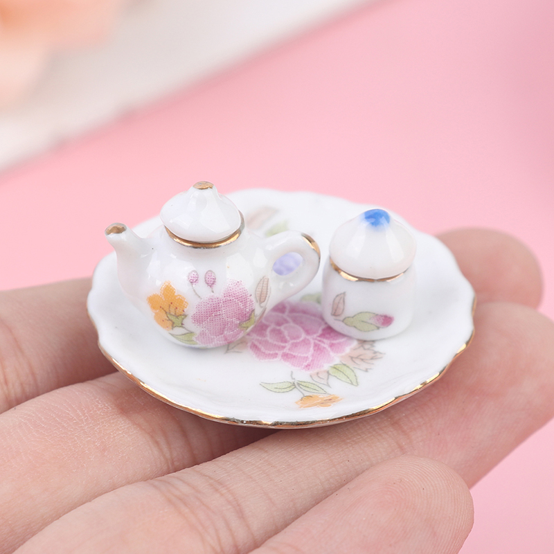 8PCS 1/12 Miniature Doll House - огляд і ціна Coffee Tea House