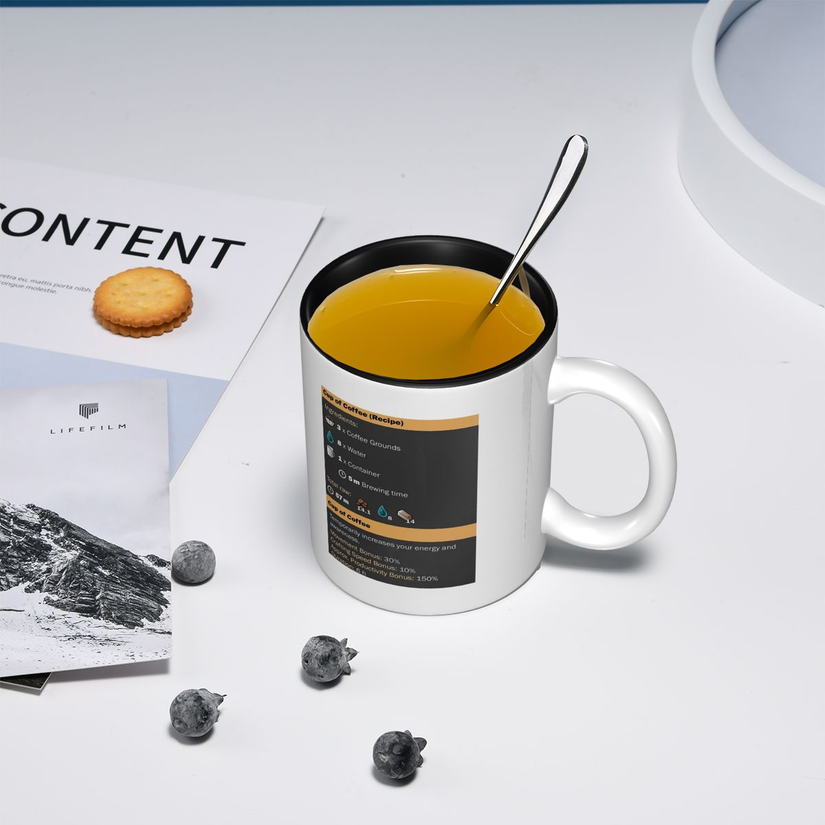 Cup Of Coffee (Recipe) Mug Fun - огляд і ціна Coffee Milk Tea Recipe