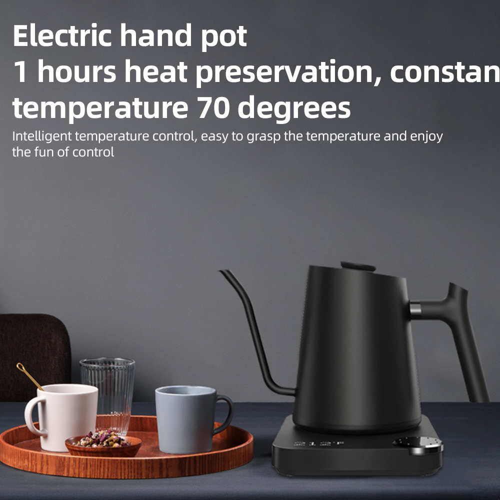 Gooseneck 0.9LTemperature Cont - огляд і ціна Pour Over Kettle