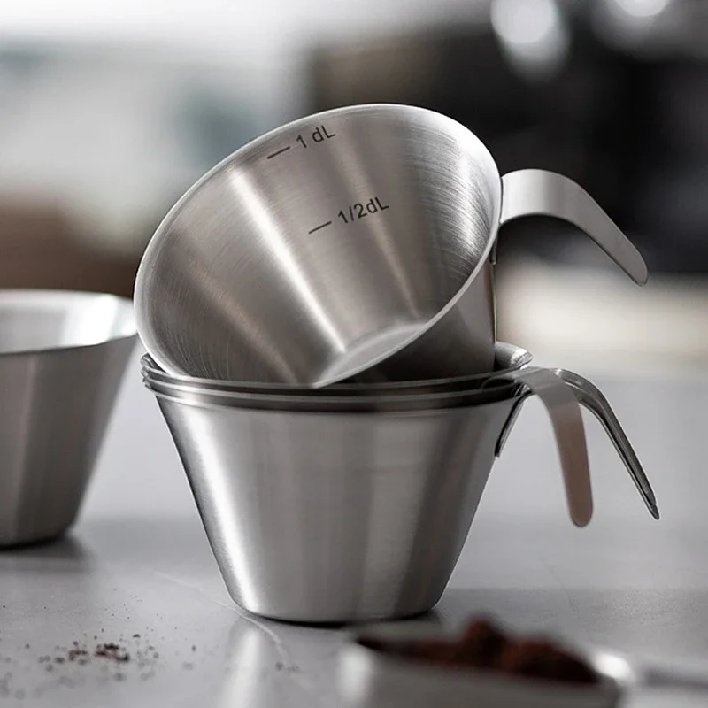 100ml Measuring Cup Stainless  - огляд і ціна Barista Milk Jug
