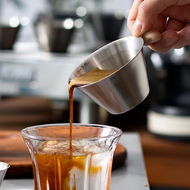 100ml Measuring Cup Stainless  - огляд і ціна Barista Milk Jug