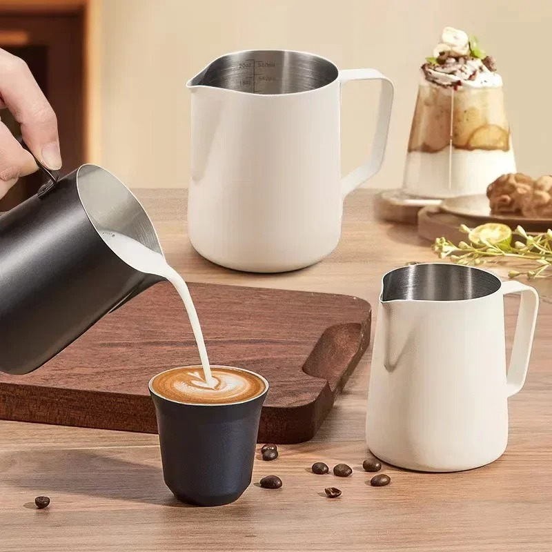 Coffee Milk Frothing Pitcher J - огляд і ціна Barista Milk Jug
