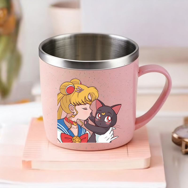 Cartoon Sailors Moon Kids Milk - огляд і ціна Coffee Y Tea