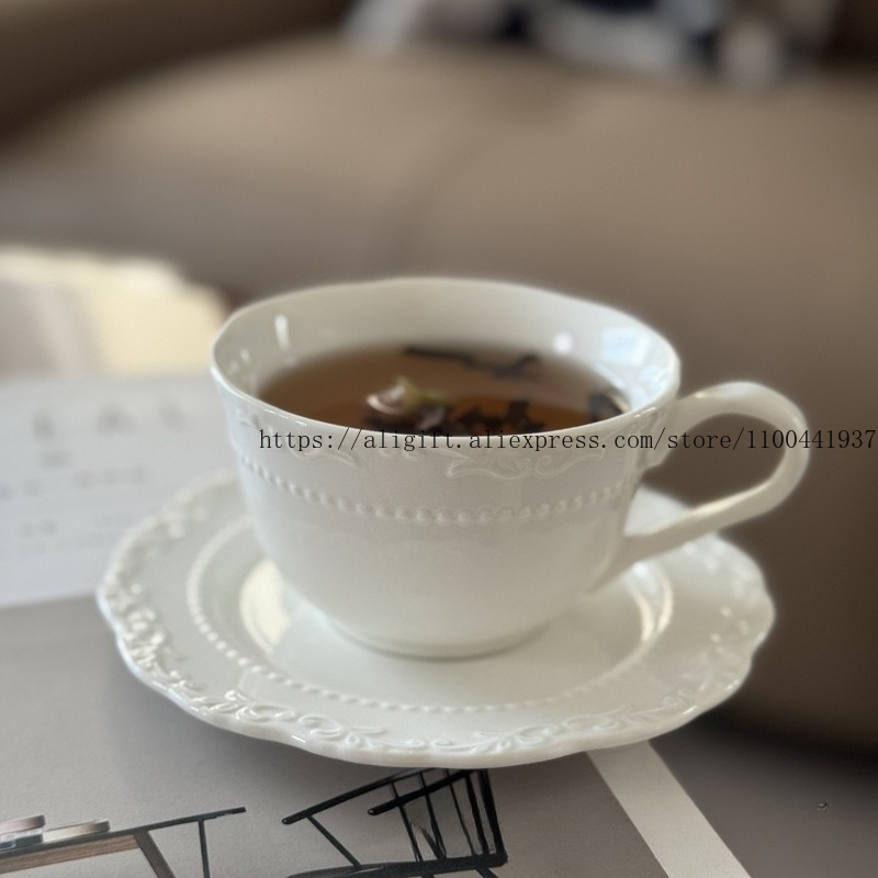 French Light Luxury Embossed F - огляд і ціна Coffee Tea Catering