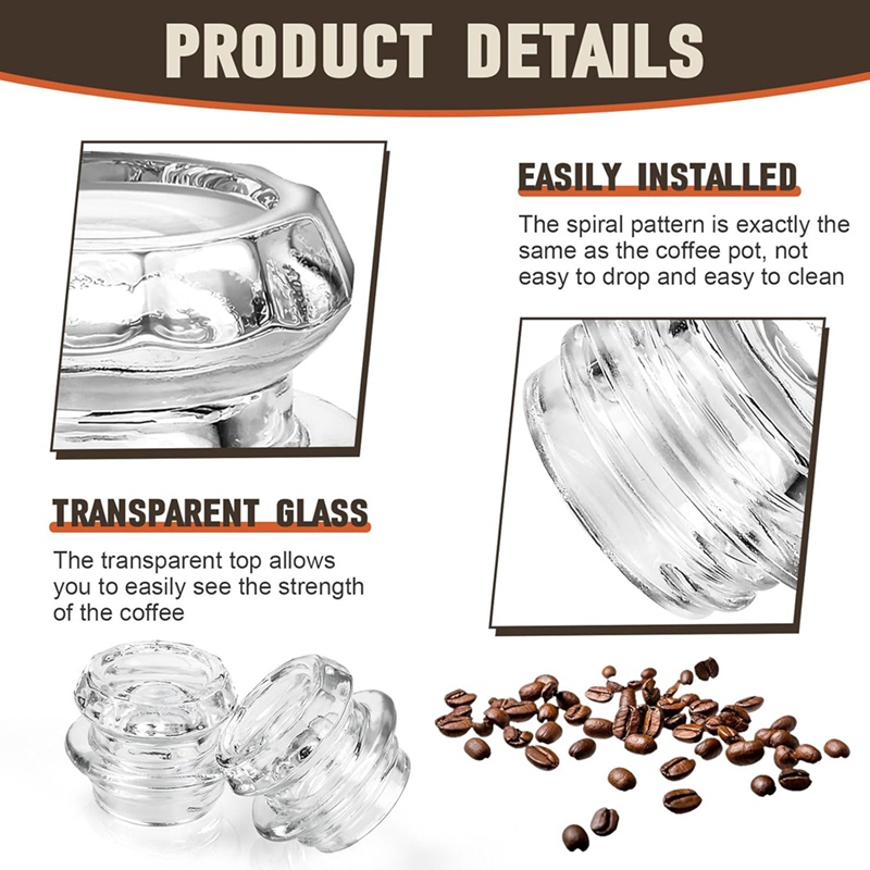 Coffee Percolator Glass Top Re - огляд і ціна Coffee & Tea Maker Machine