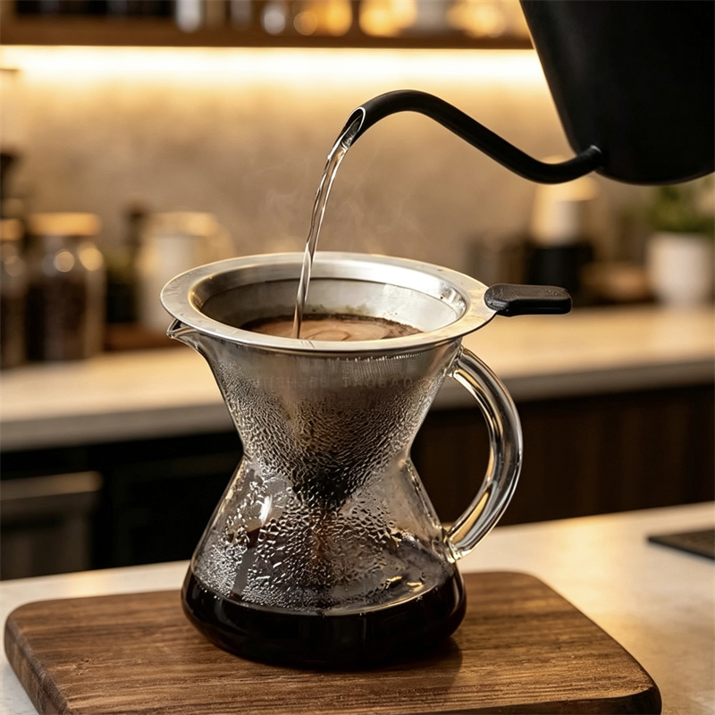 300ml Conical Borosilicate Gla - огляд і ціна Pour Over Kettle