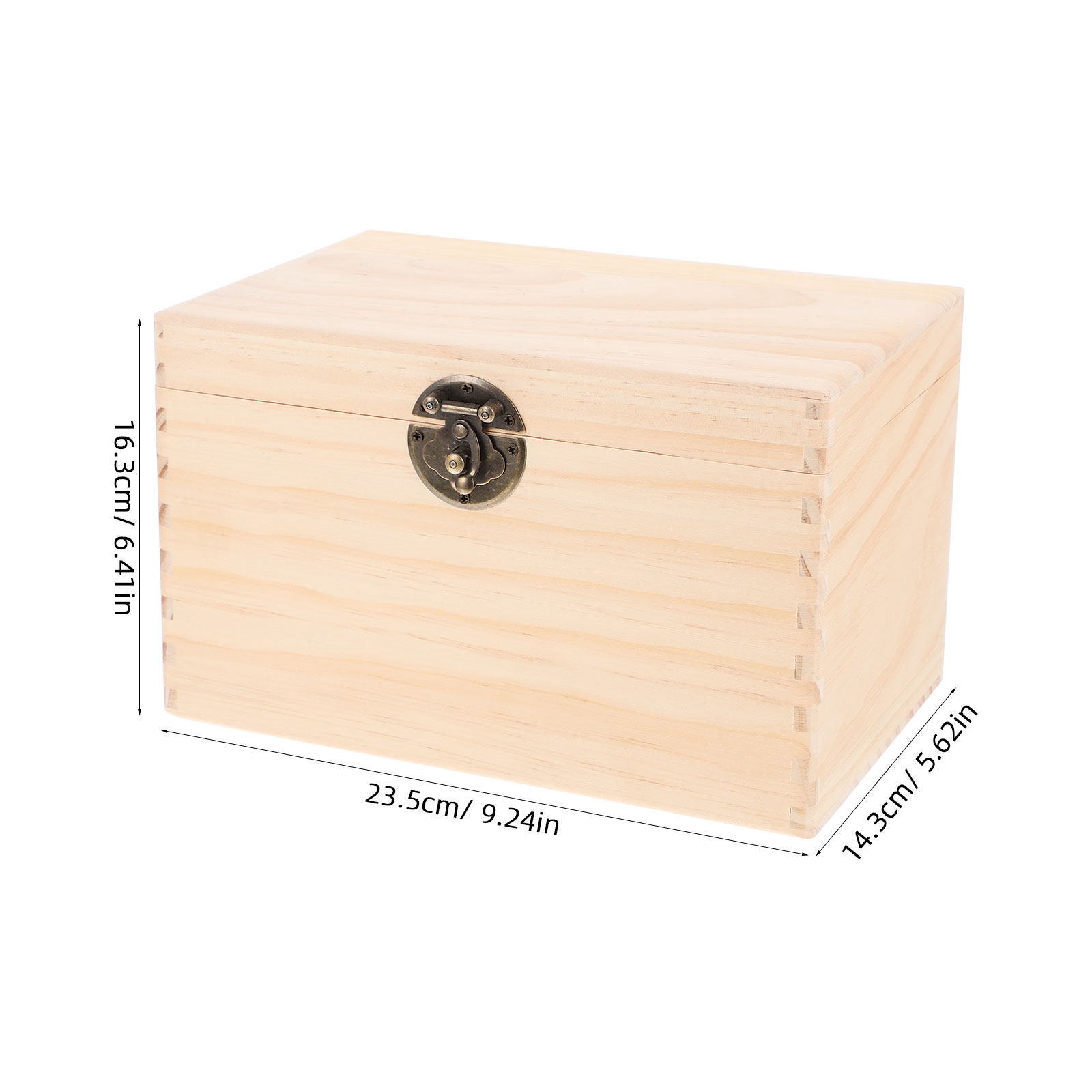 Sturdy Pine Wood Tea Box Stora - огляд і ціна Coffee Tea Leaf And Bean