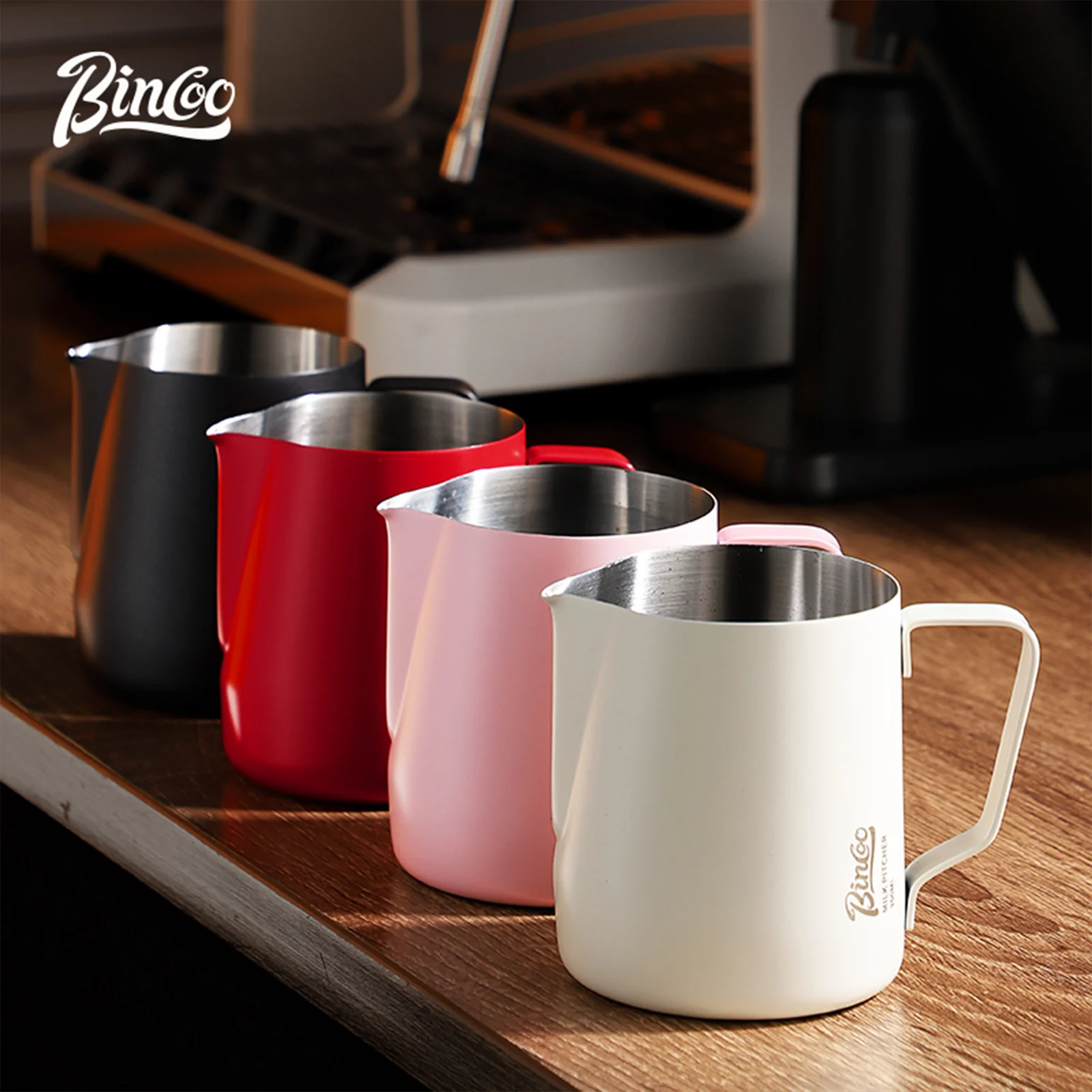 BINCOO 350/600ML Coffee Milk F - огляд і ціна Barista Milk Jug